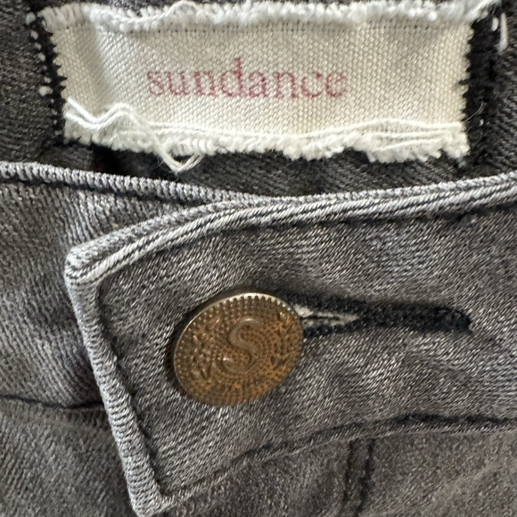 Sundance Primrose‎ Fit Diamond Sequins Gray Skinny Boyfriend Jeans Sz 30 Concert - Picture 4 of 11